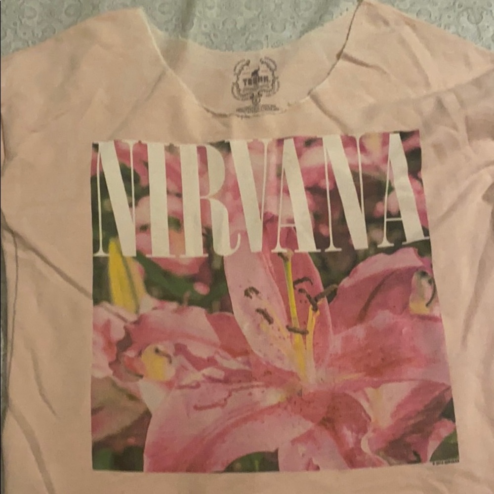 Floral nirvana shirt